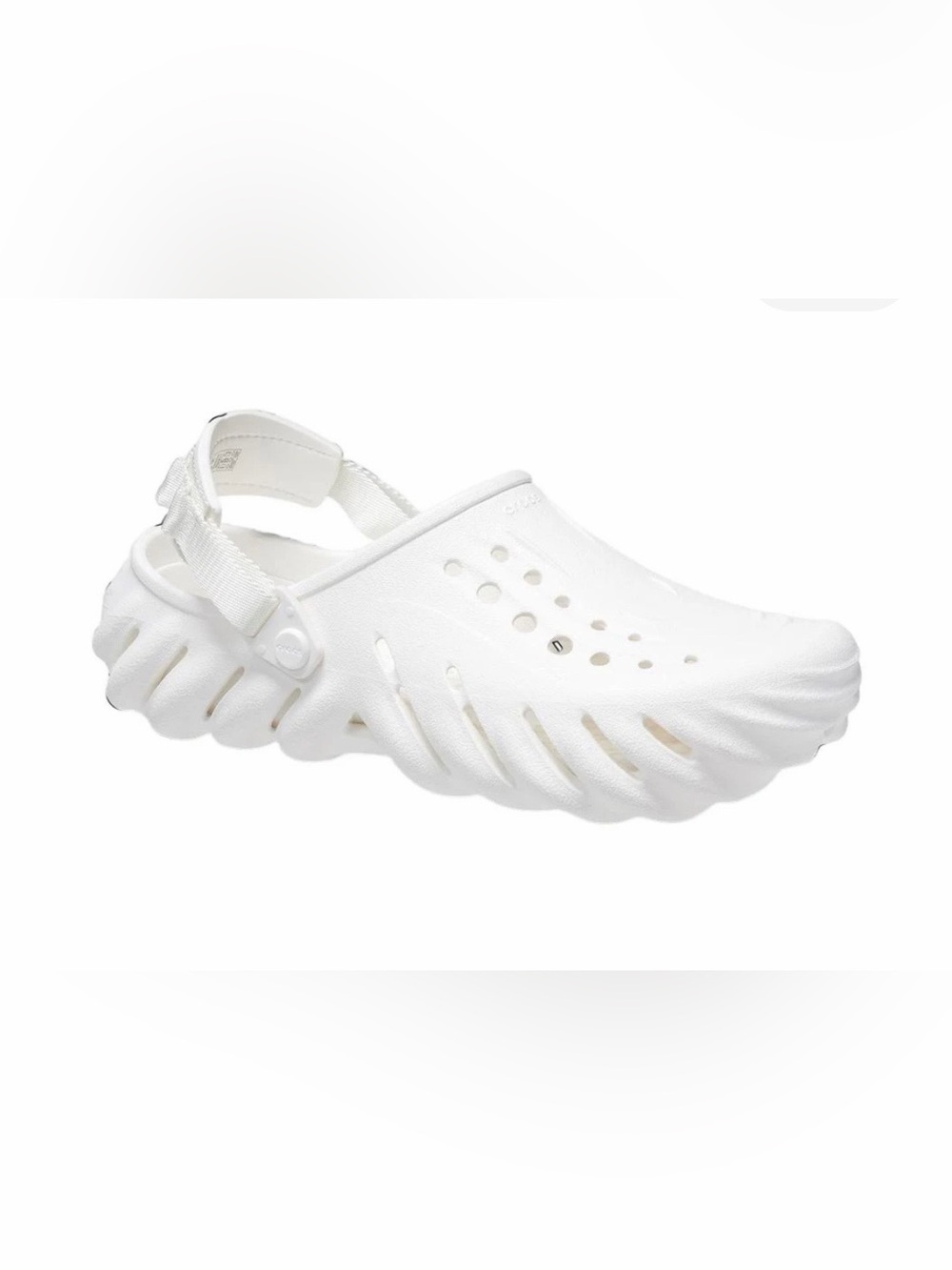 CROCS White Echo Clog NWT